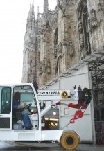 Una gru Galizia prescelta per il Duomo di Milano