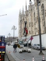 Il Museo del Duomo di Milano ha scelto una gru semovente Galizia