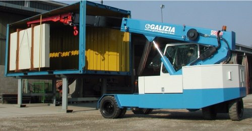 for loading/unloading marble bundles from container boxes