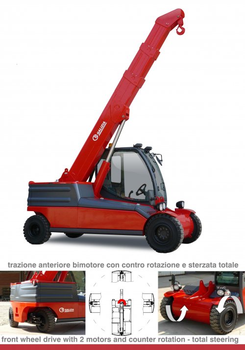 7.5 t - 2 mot front drive 4 wheels